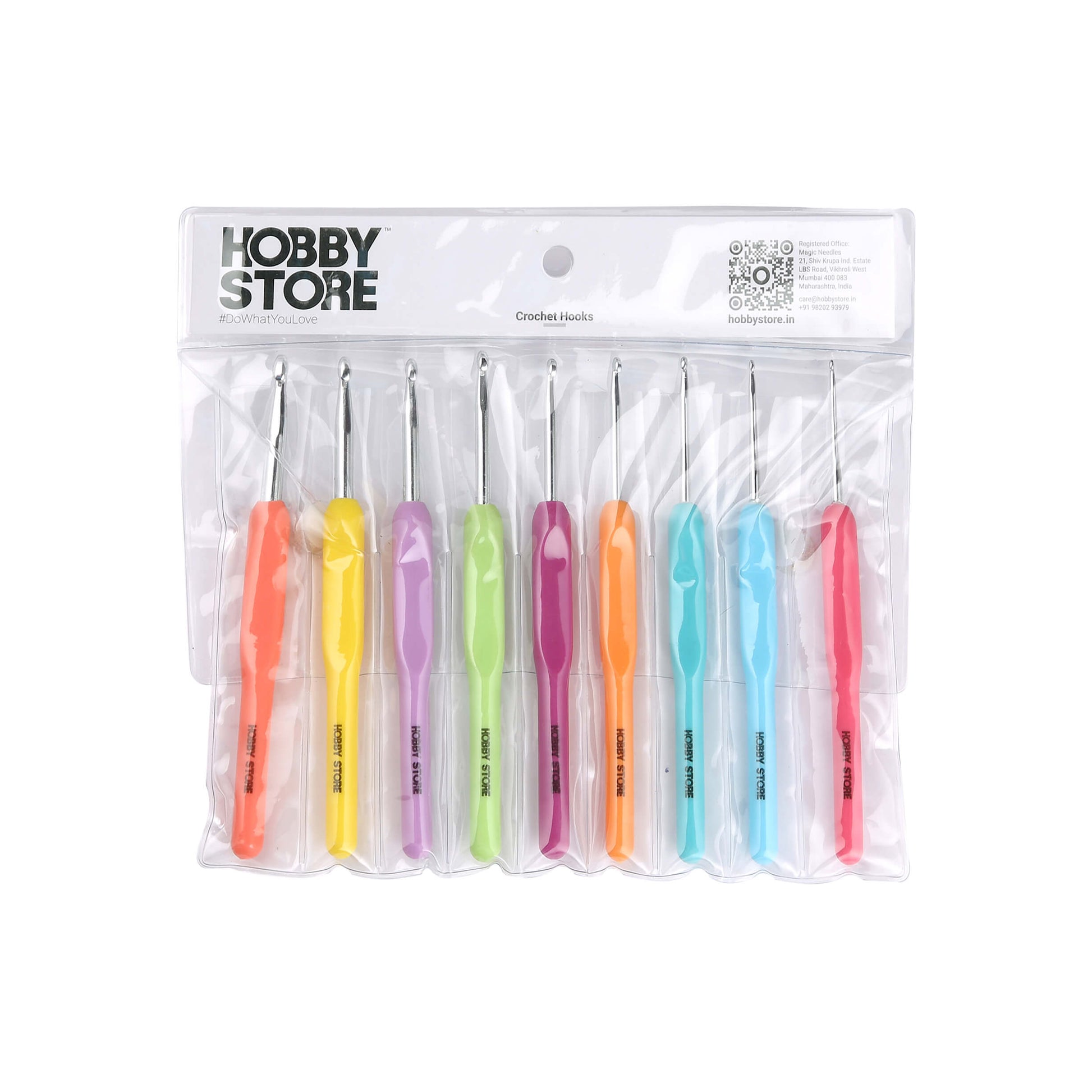 Aluminium Crochet Hook Set by Hobby Store