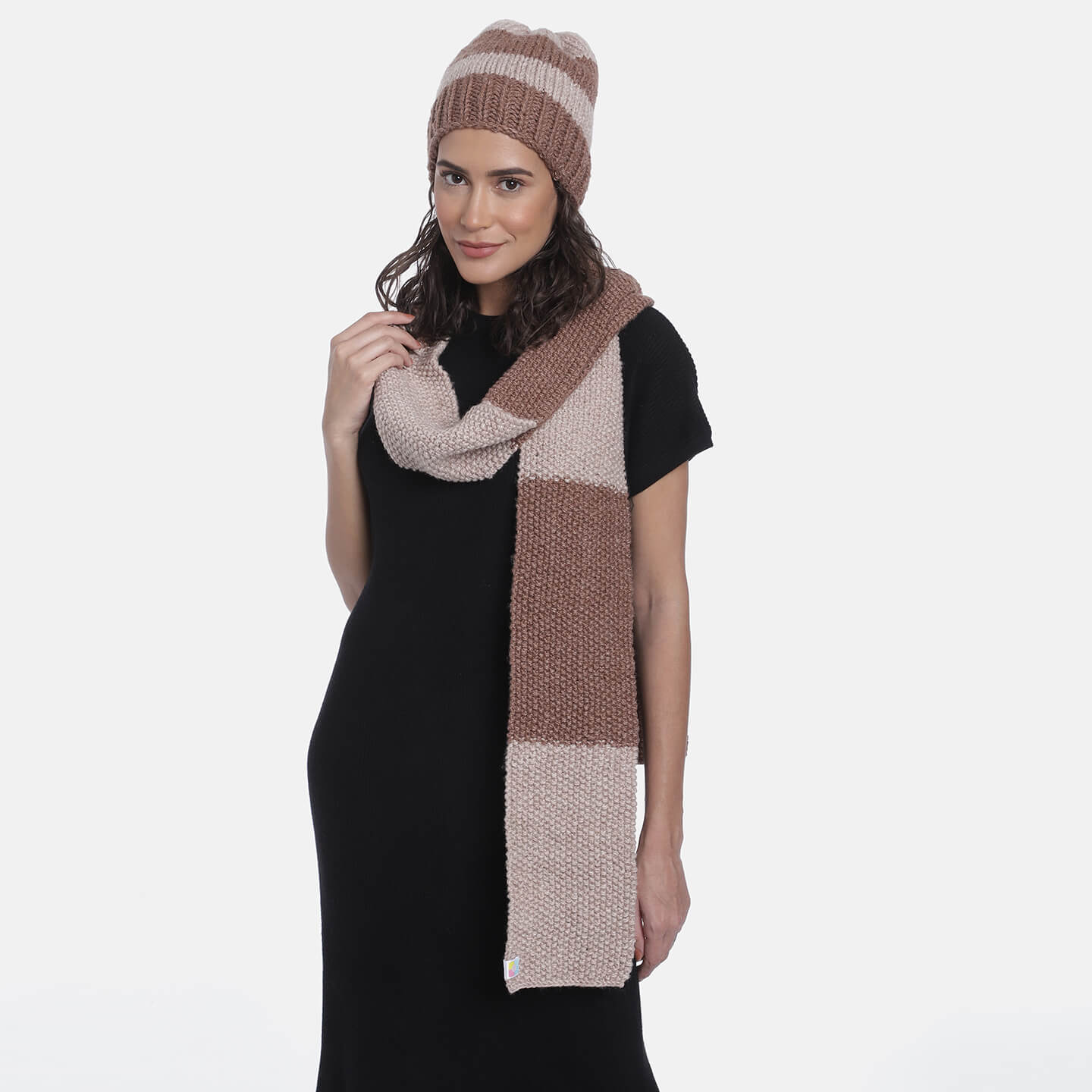 Beanie and Scarf Coordinating Set - 3302