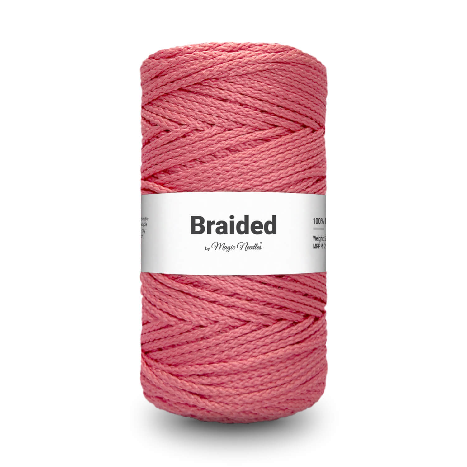 Braided Polyester Rope - Blue - 8, Magic Needles