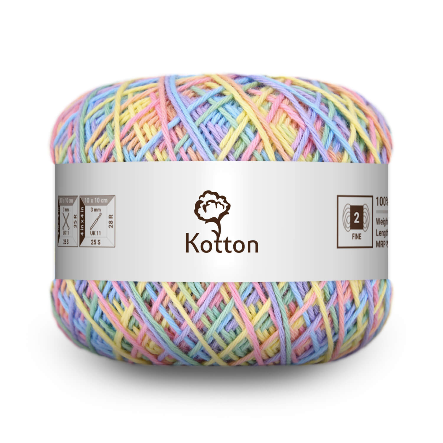 Cotton Yarn by Kotton ply Multi Color 03