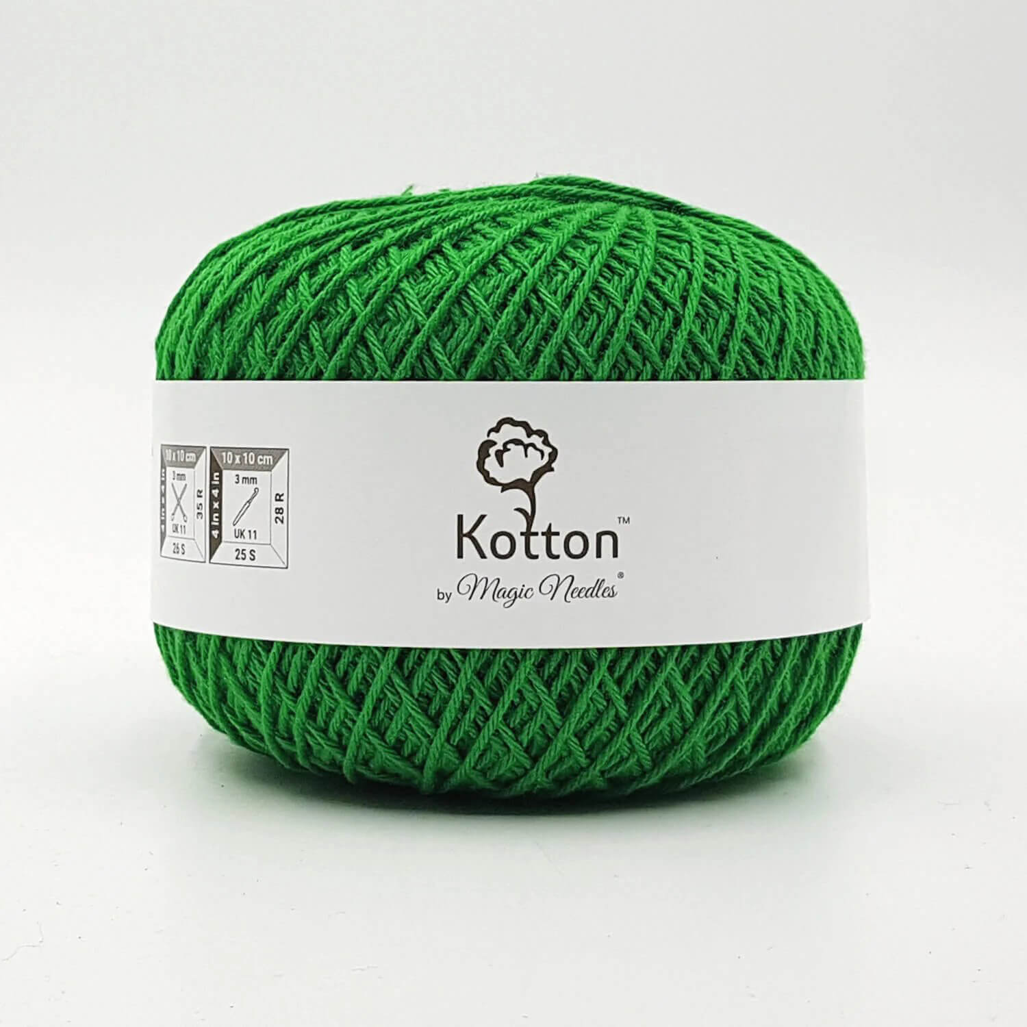 Cotton Yarn by Kotton - 4 ply - Green 35