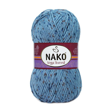 Nako Vega Tweed Yarn - Multi-Color 31764