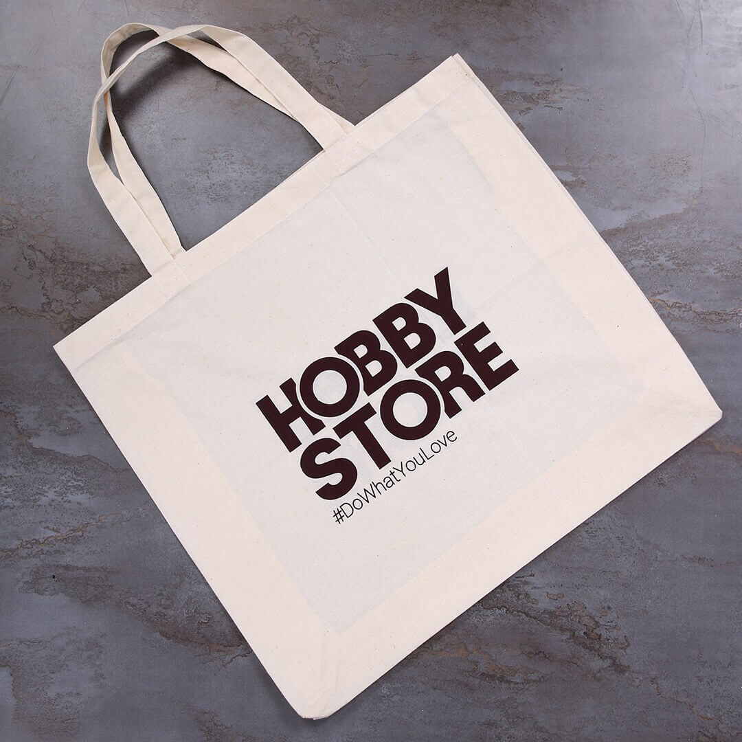 Reusable Cotton Tote Bag by Hobby Store - Main Image