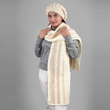 Beanie and Scarf Coordinating Set - 3333
