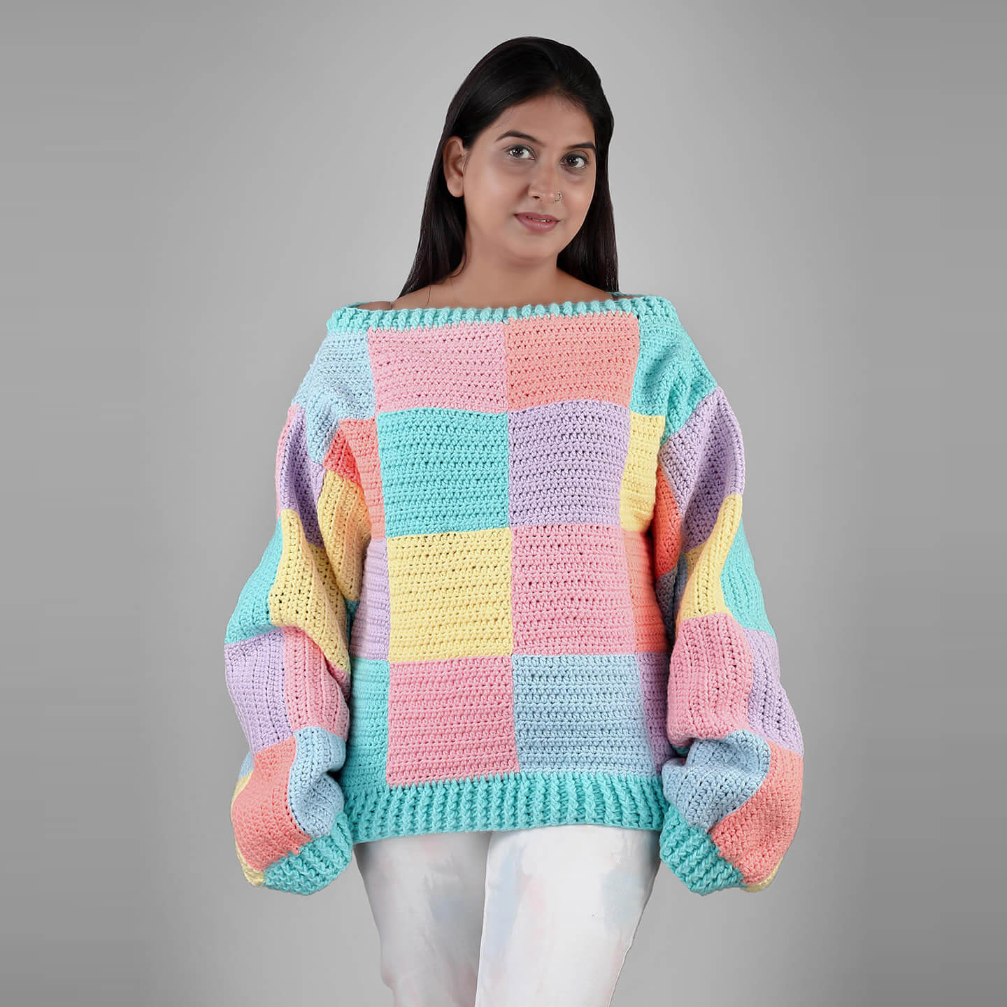 Pastel pullover cheap