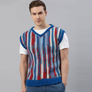 Crochet No-Sew Vest / Pullover Pattern