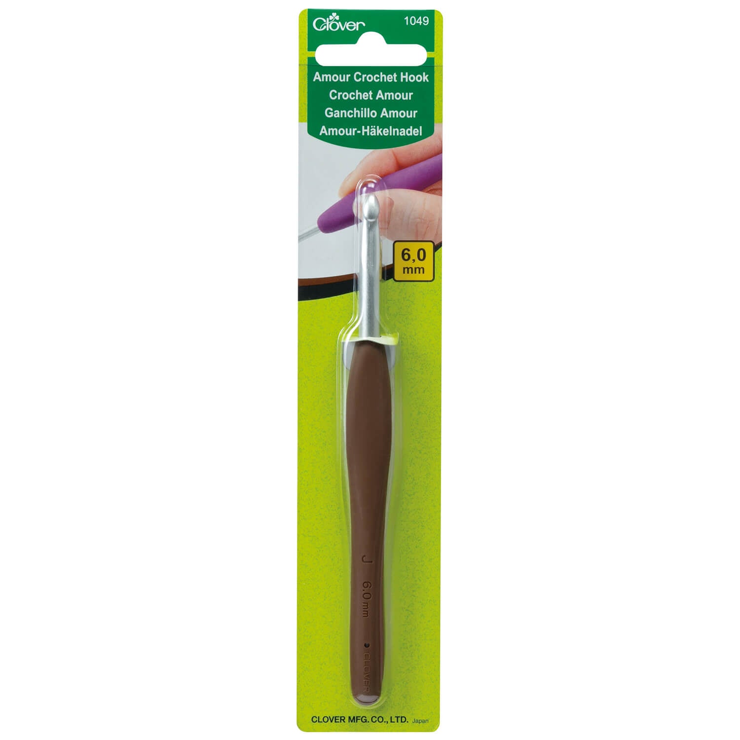 Clover Amour Crochet Hook - 6 mm