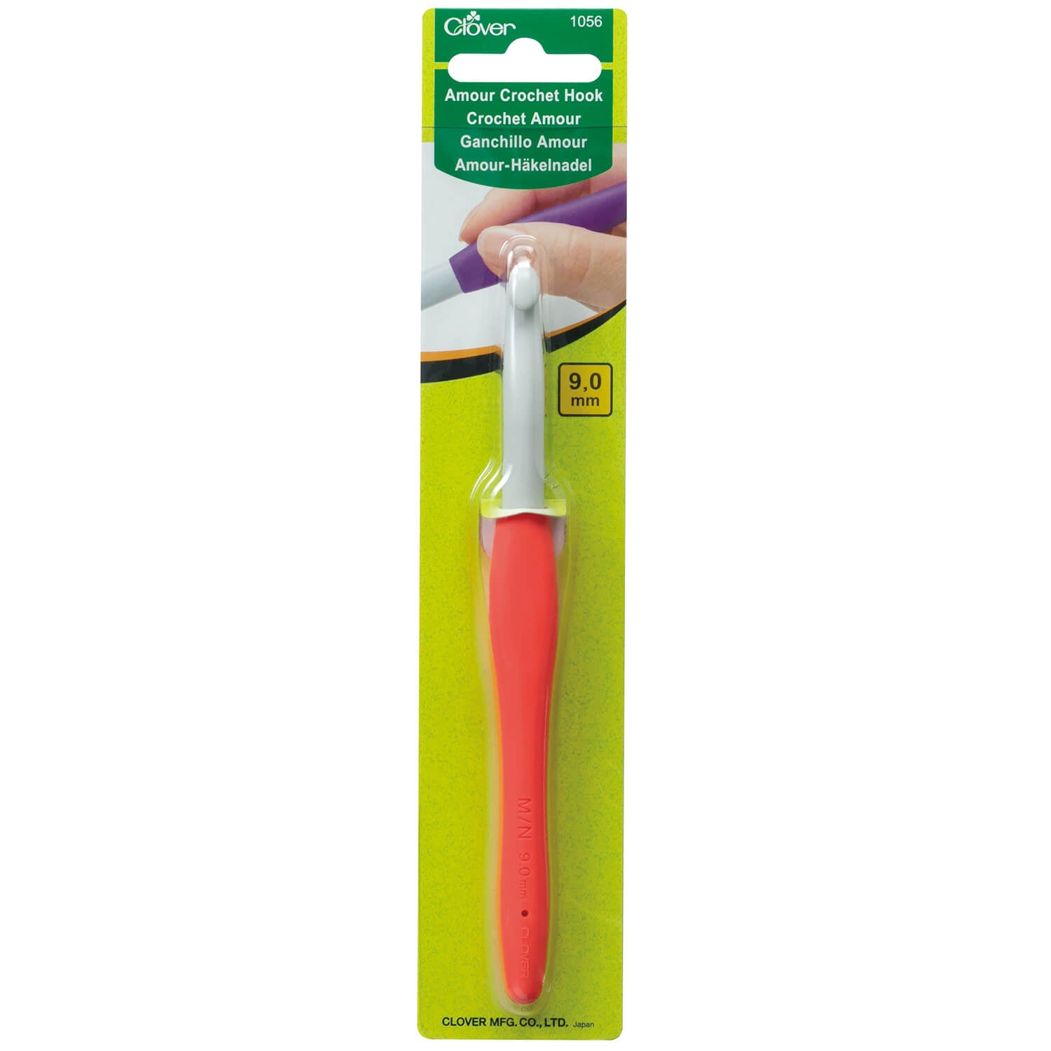 Clover Amour Crochet Hook - 9 mm