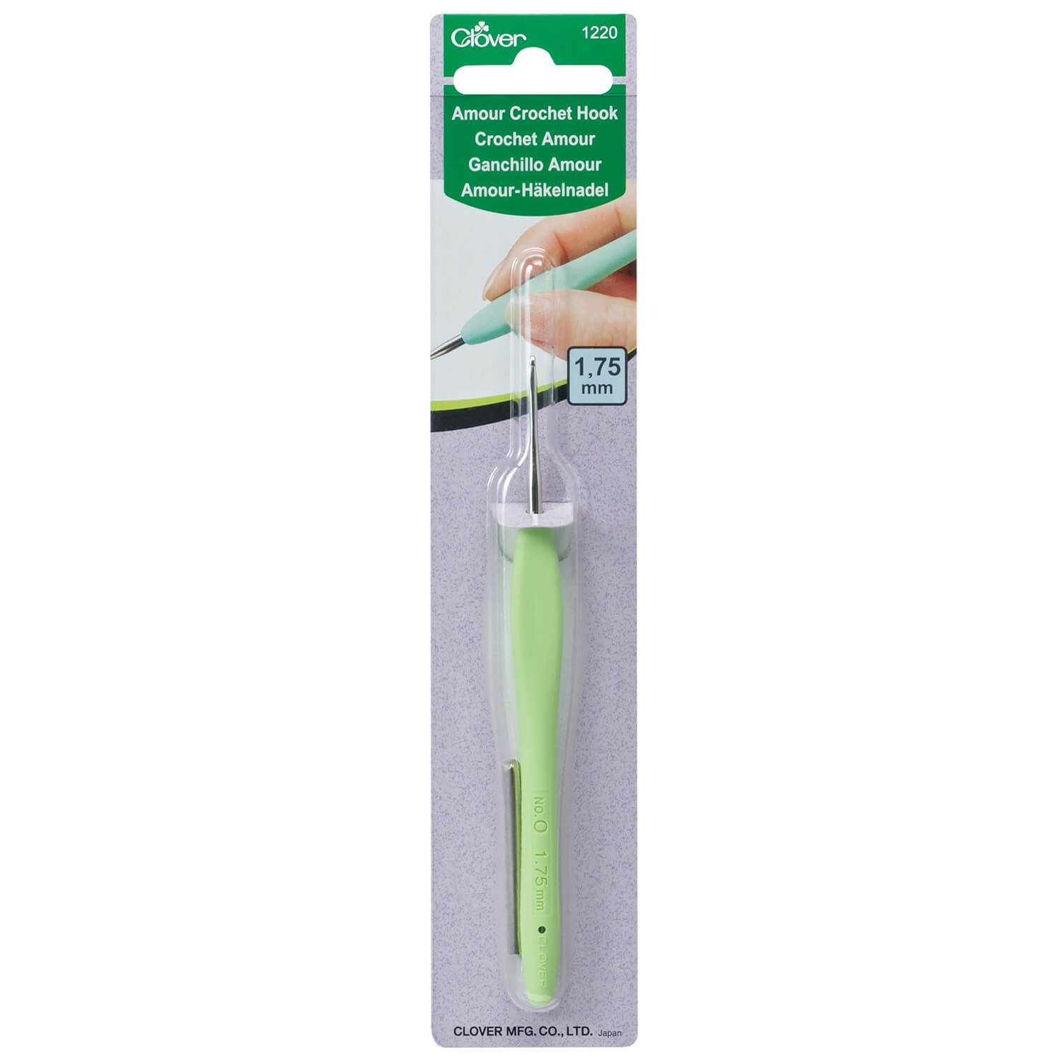 Clover Amour Crochet Hook - 1.75 mm