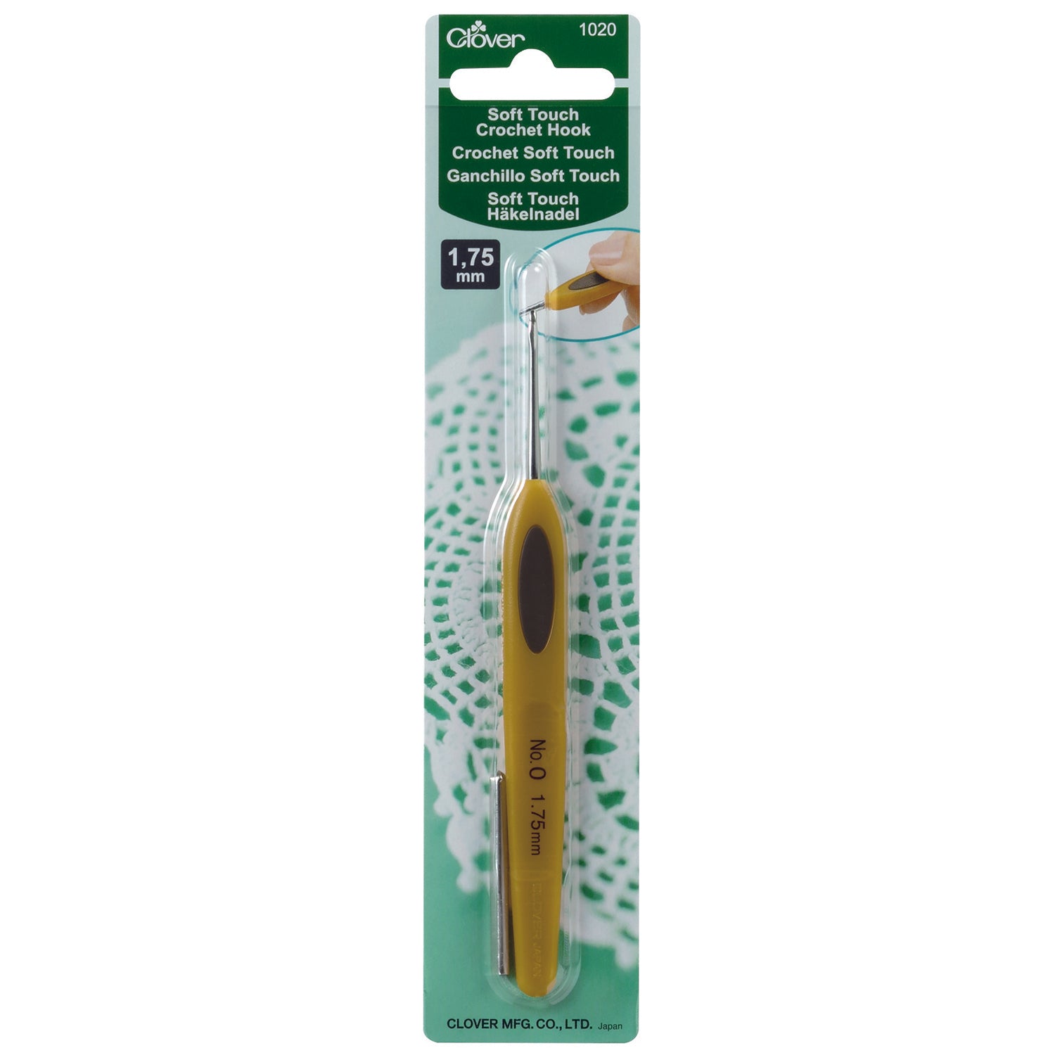 Clover Soft Touch Crochet Hook - 3.5 mm