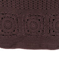 Handmade Crochet Market Bag - Brown 2690