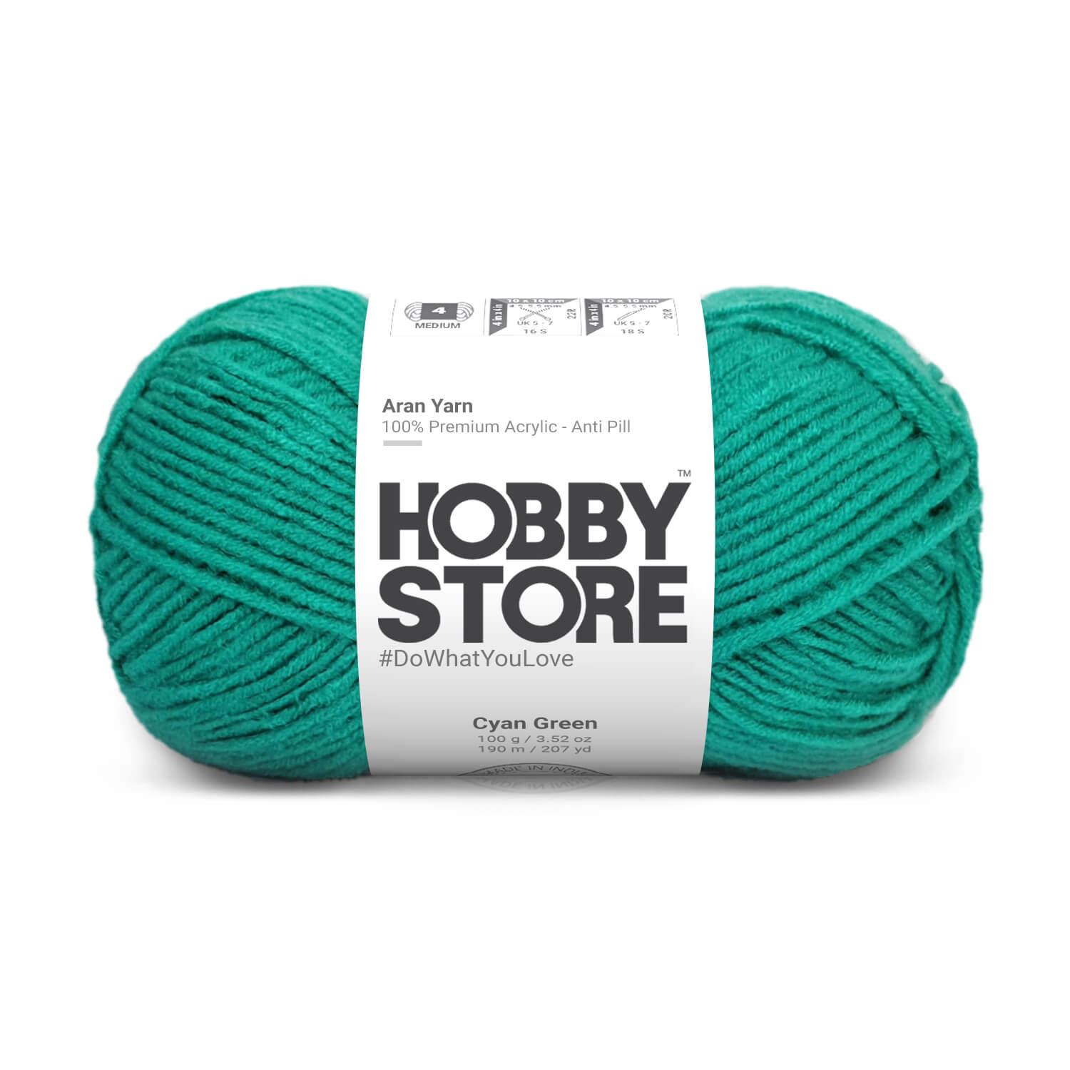 Green aran outlet yarn