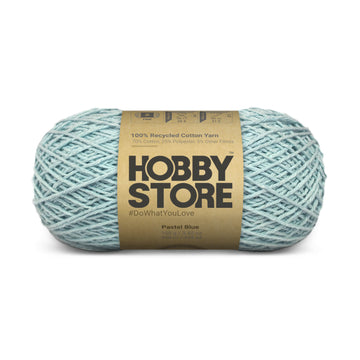 Hobby Store Recycled Cotton Yarn - Pastel Blue 8421