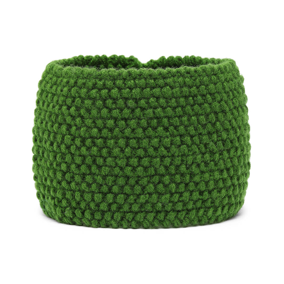 Knitted Headband - Green 3107