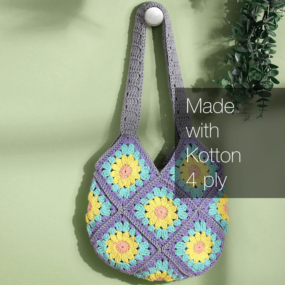 Cotton Yarn by Kotton - 4 ply - Purple 08