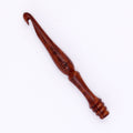 Ergonomic Rosewood Crochet Hook - Design 1 - 12 mm