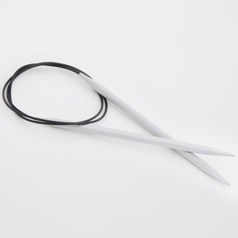 Knitpro Basix Aluminium Fixed Circular Needle - 60 cm - 2 mm