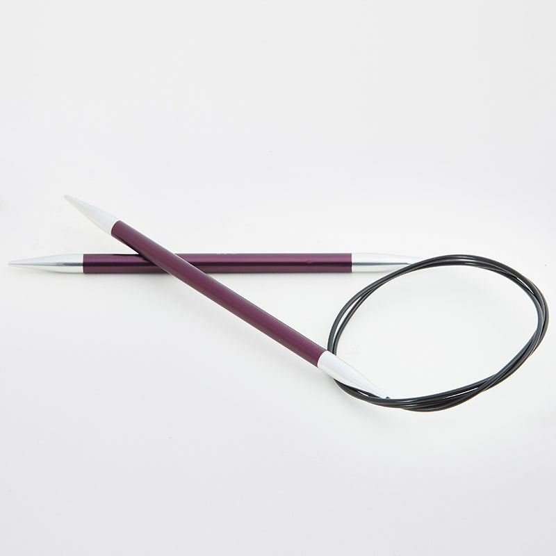 Knitpro Zing Fixed Circular Needle - 120 cm - 6 mm