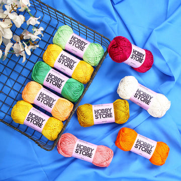 Hobby Store Cotton Aran Yarn Collection