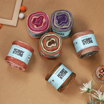 Fine Mercerised Cotton Cake Yarn by Hobby Store