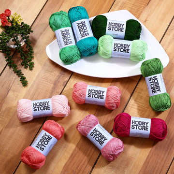 Hobby Store Cotton DK Yarn Collection