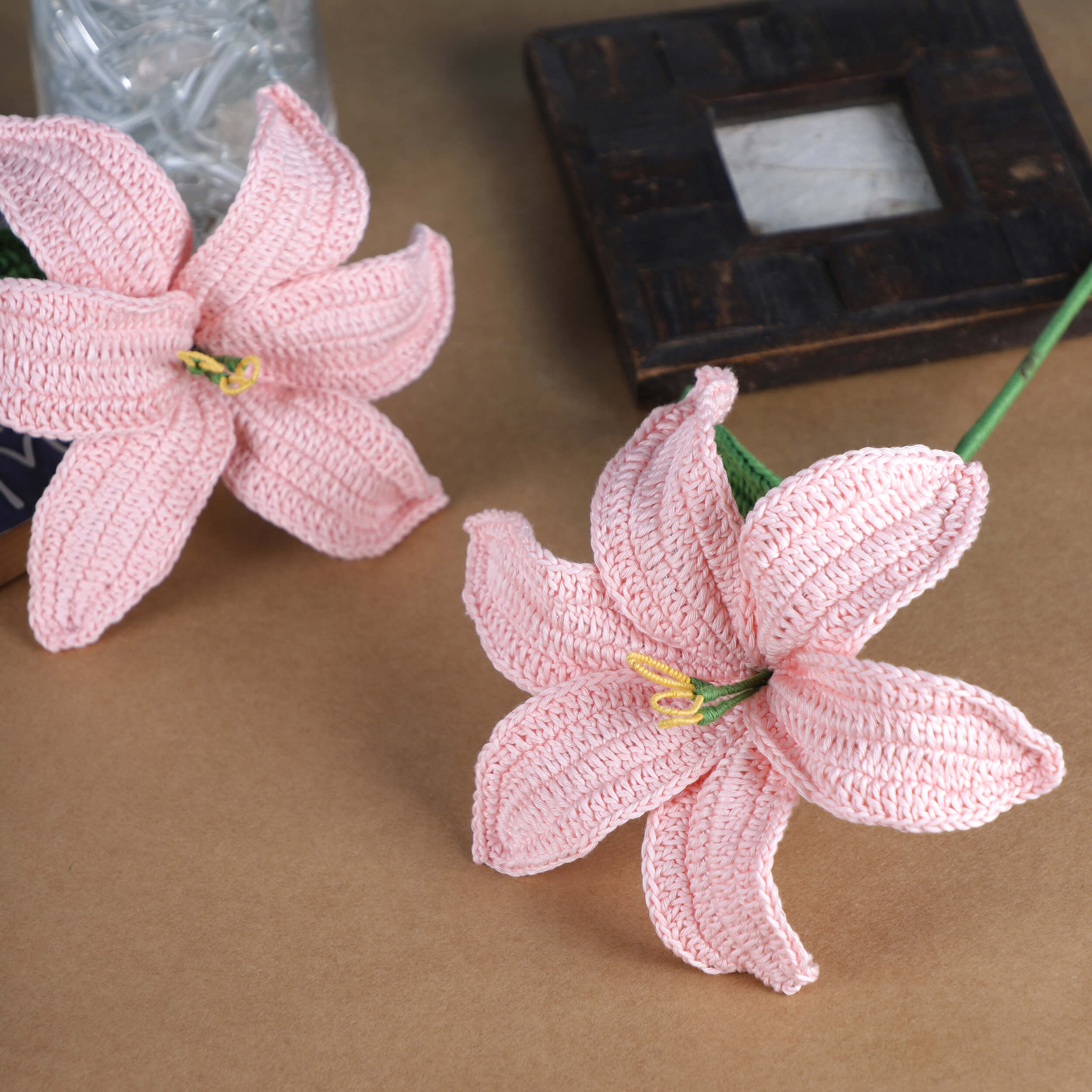 Lilies - Handcrafted Crochet Flowers