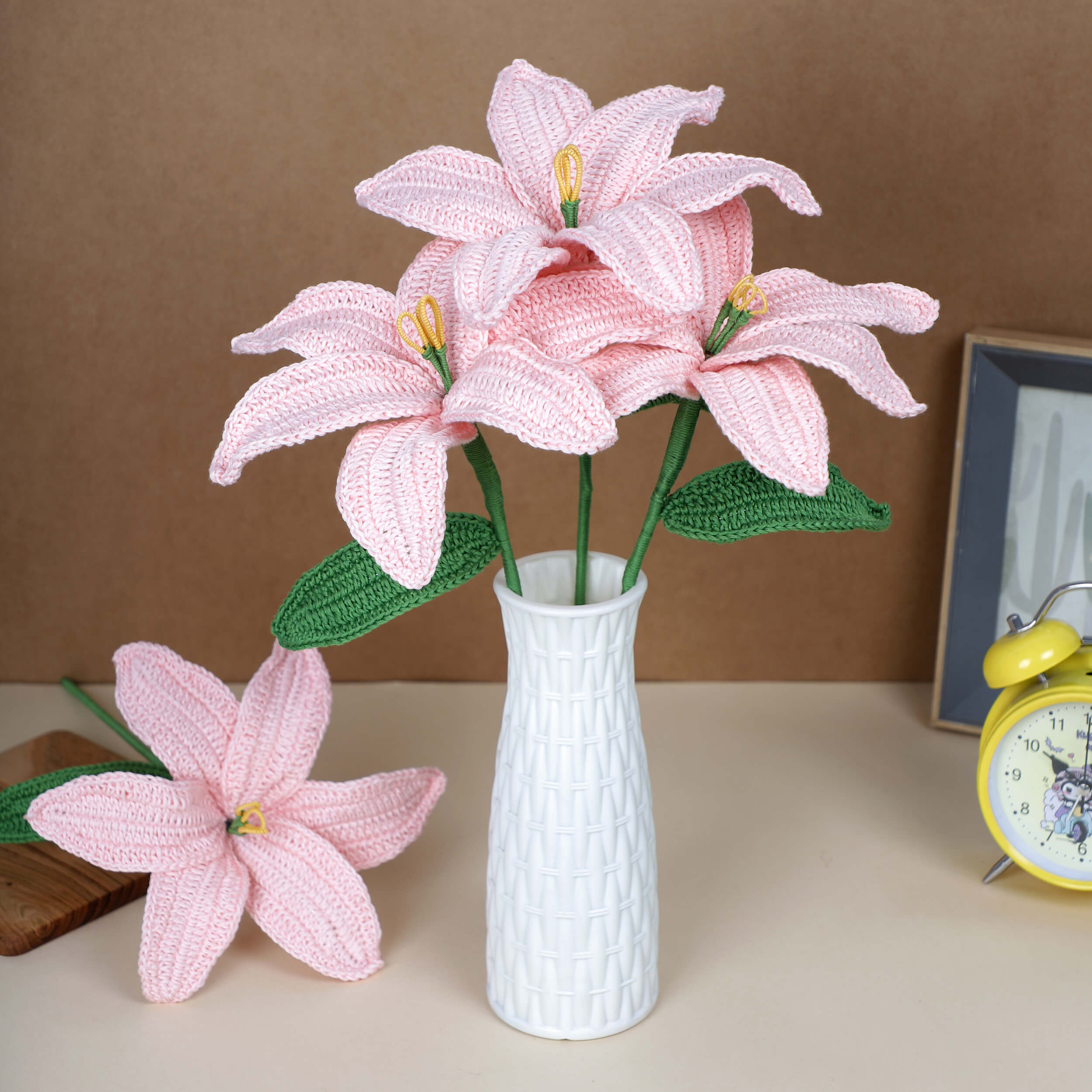 Lilies - Handcrafted Crochet Flowers