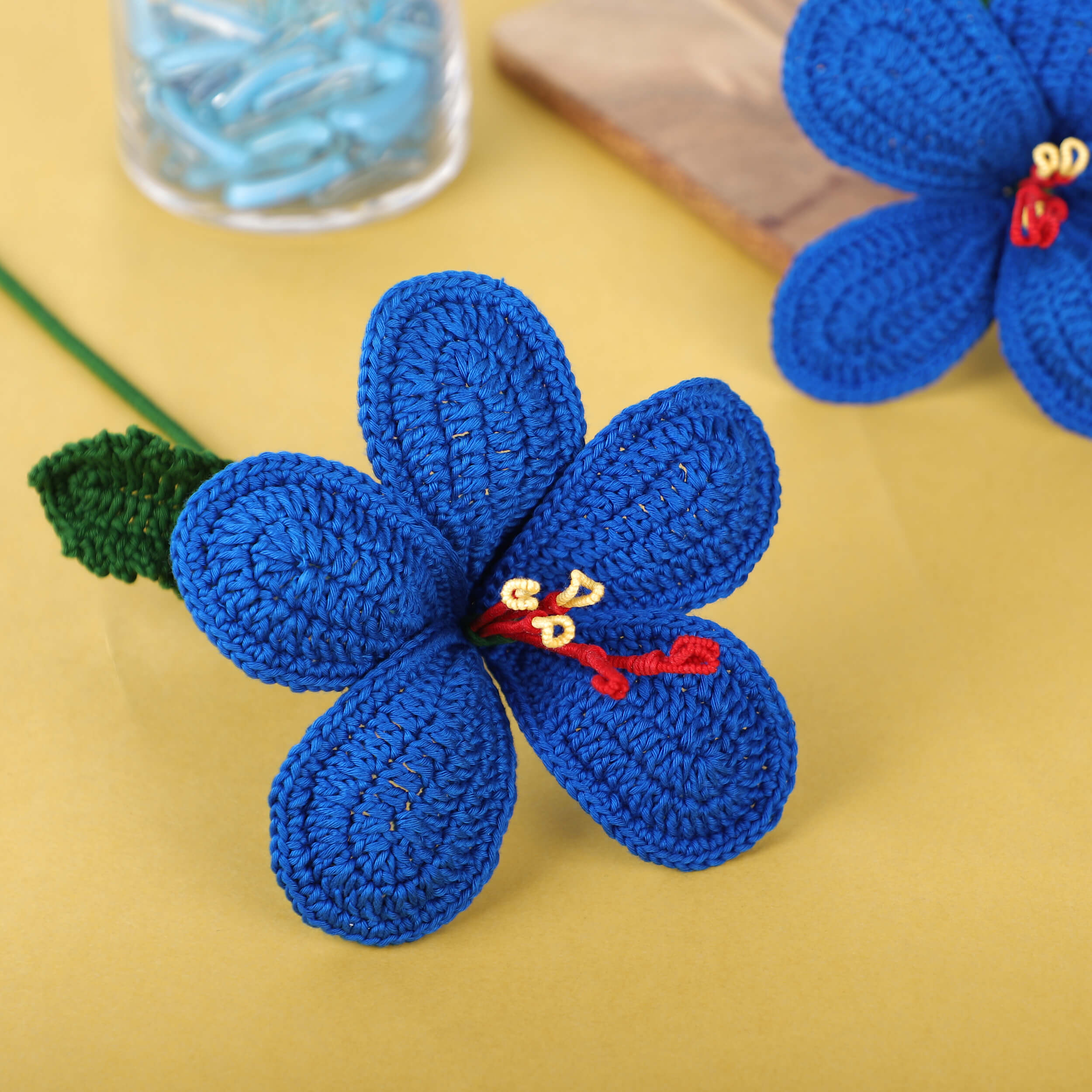 Hibiscus - Handcrafted Crochet Flowers