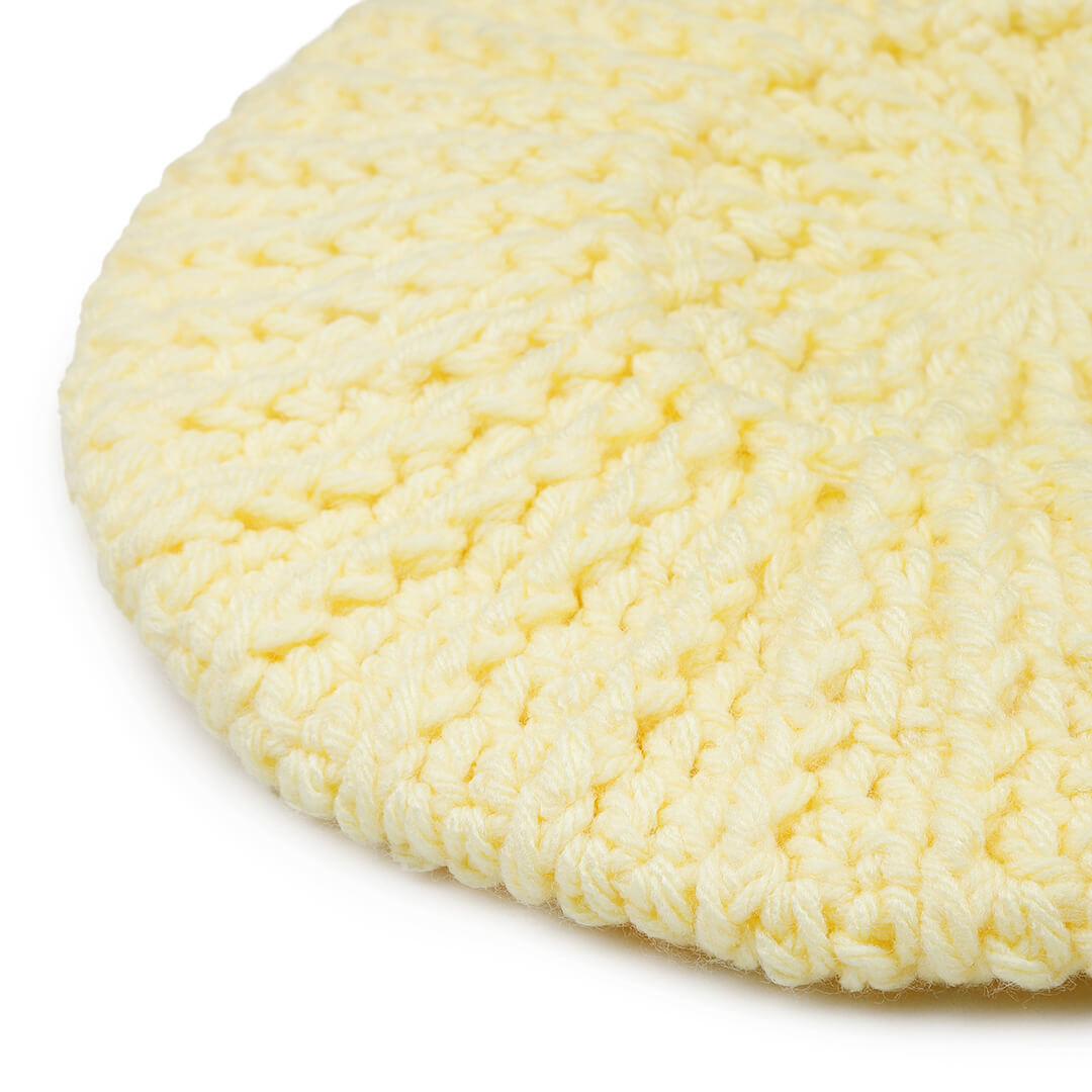 Women Handmade Self Design Beret - 10025