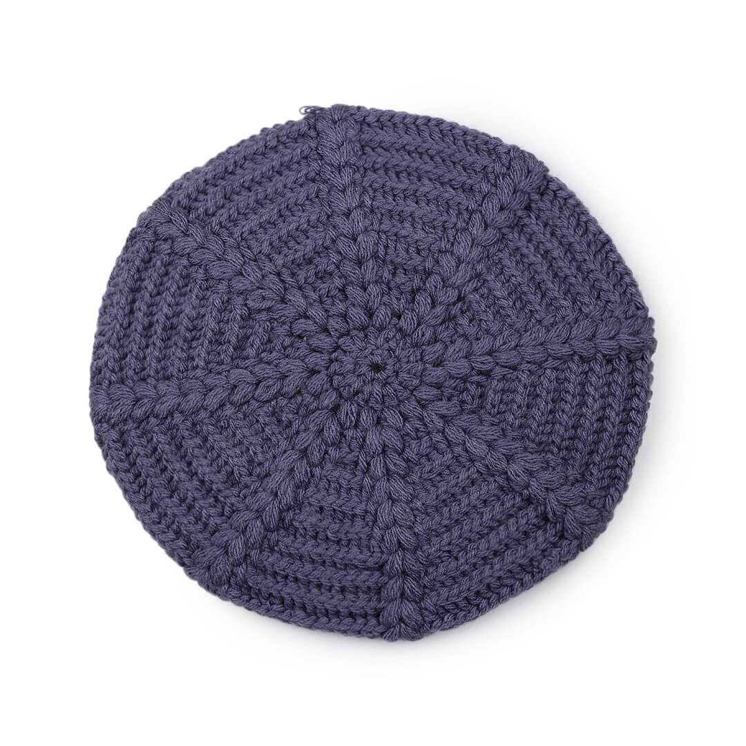 Women Handmade Self Design Beret - 10026