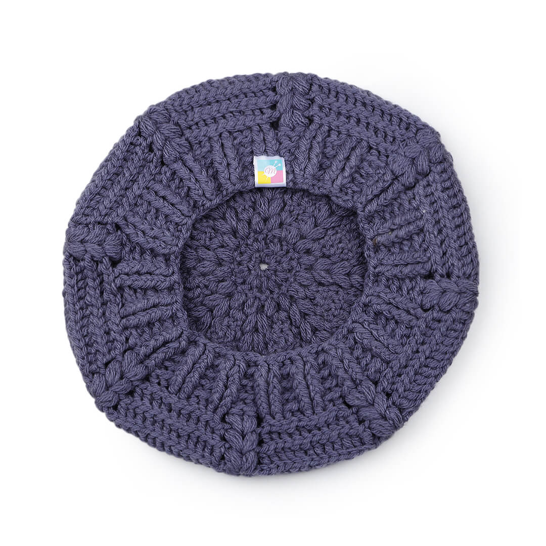 Women Handmade Self Design Beret - 10026