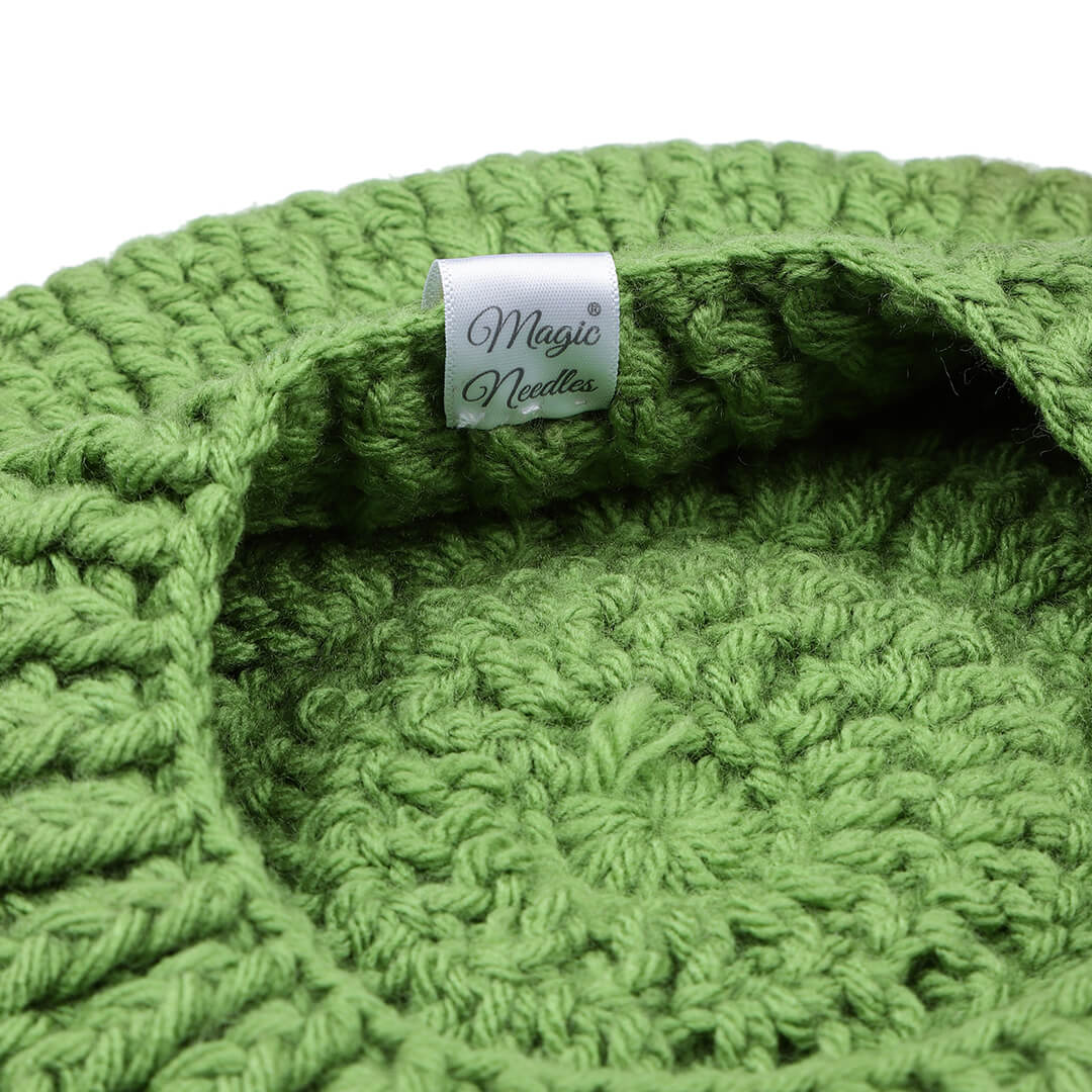 Women Handmade Self Design Beret - 10027