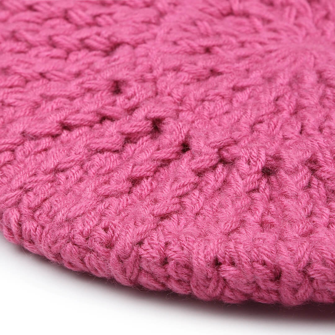 Women Handmade Self Design Beret - 10029