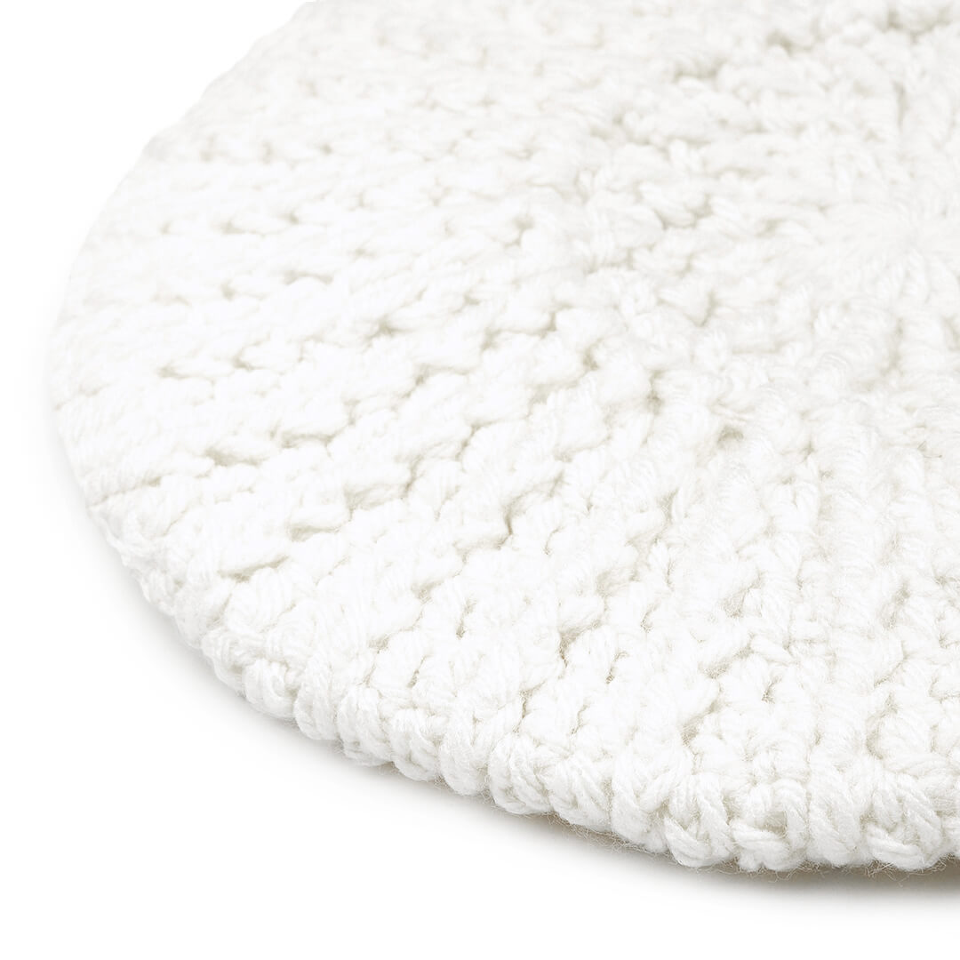 Women Handmade Self Design Beret - 10031