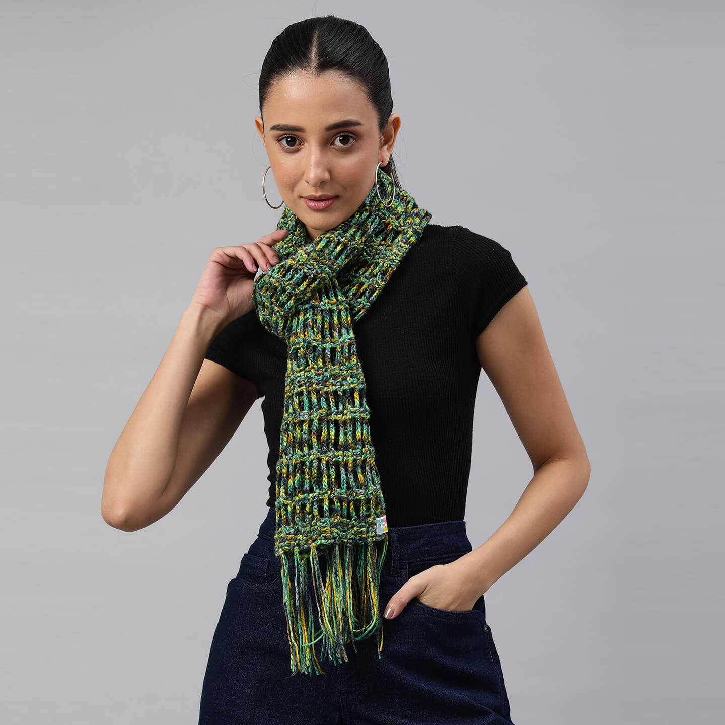 Light as a Feather Multi Color Stole - 10039