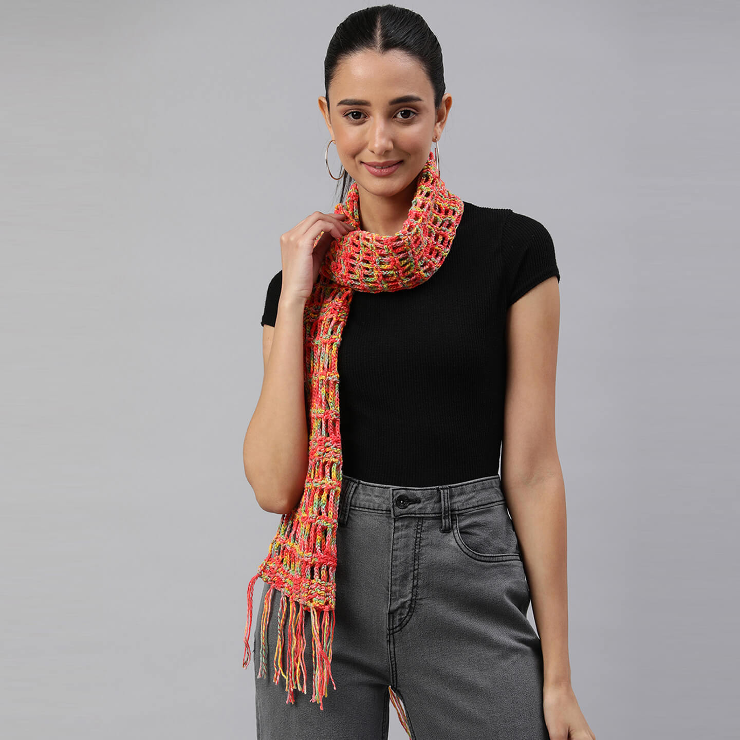 Light as a Feather Multi Color Stole - 10040