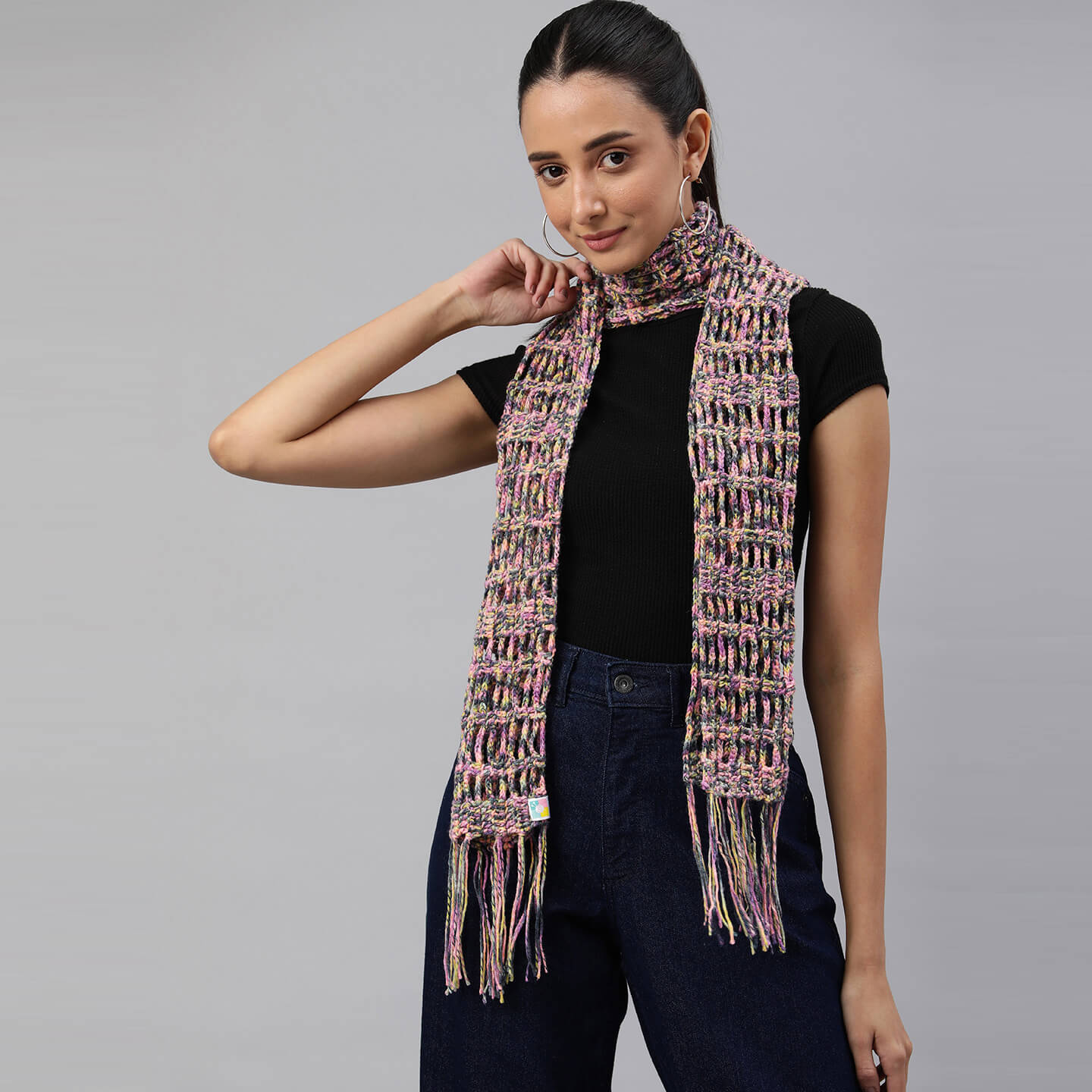 Light as a Feather Multi Color Stole - 10041
