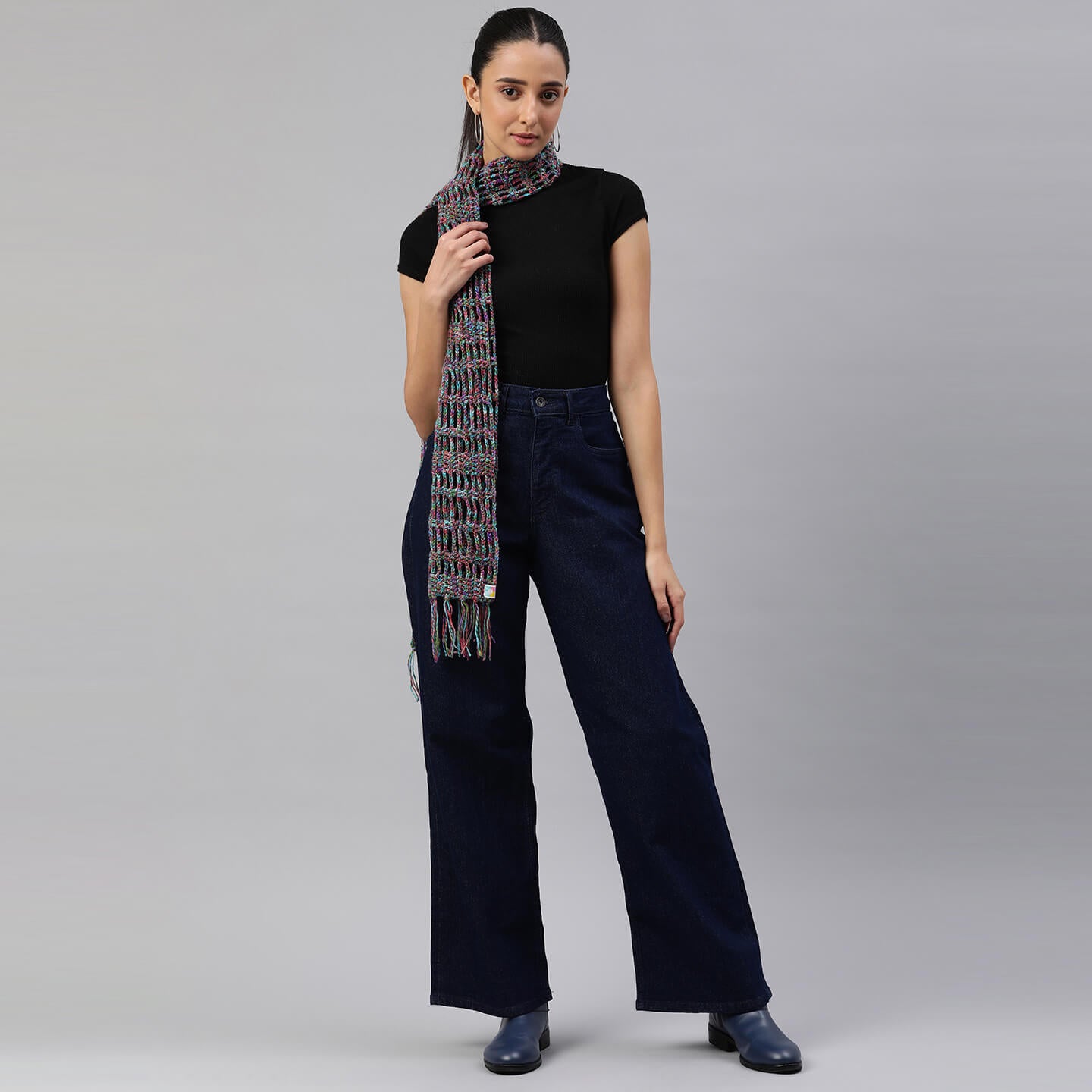 Light as a Feather Multi Color Stole - 10042