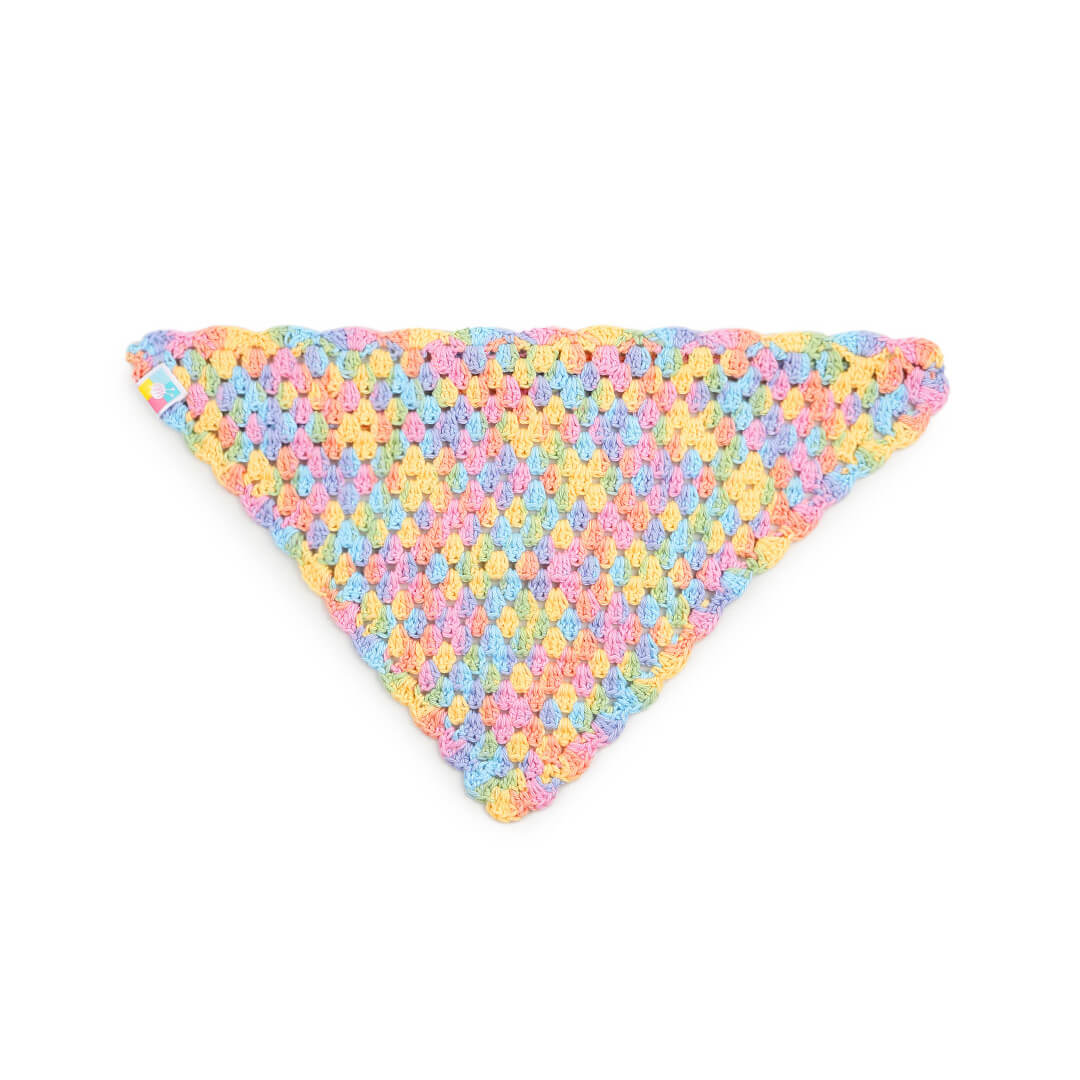 Crochet Bandana - Multi - 10071