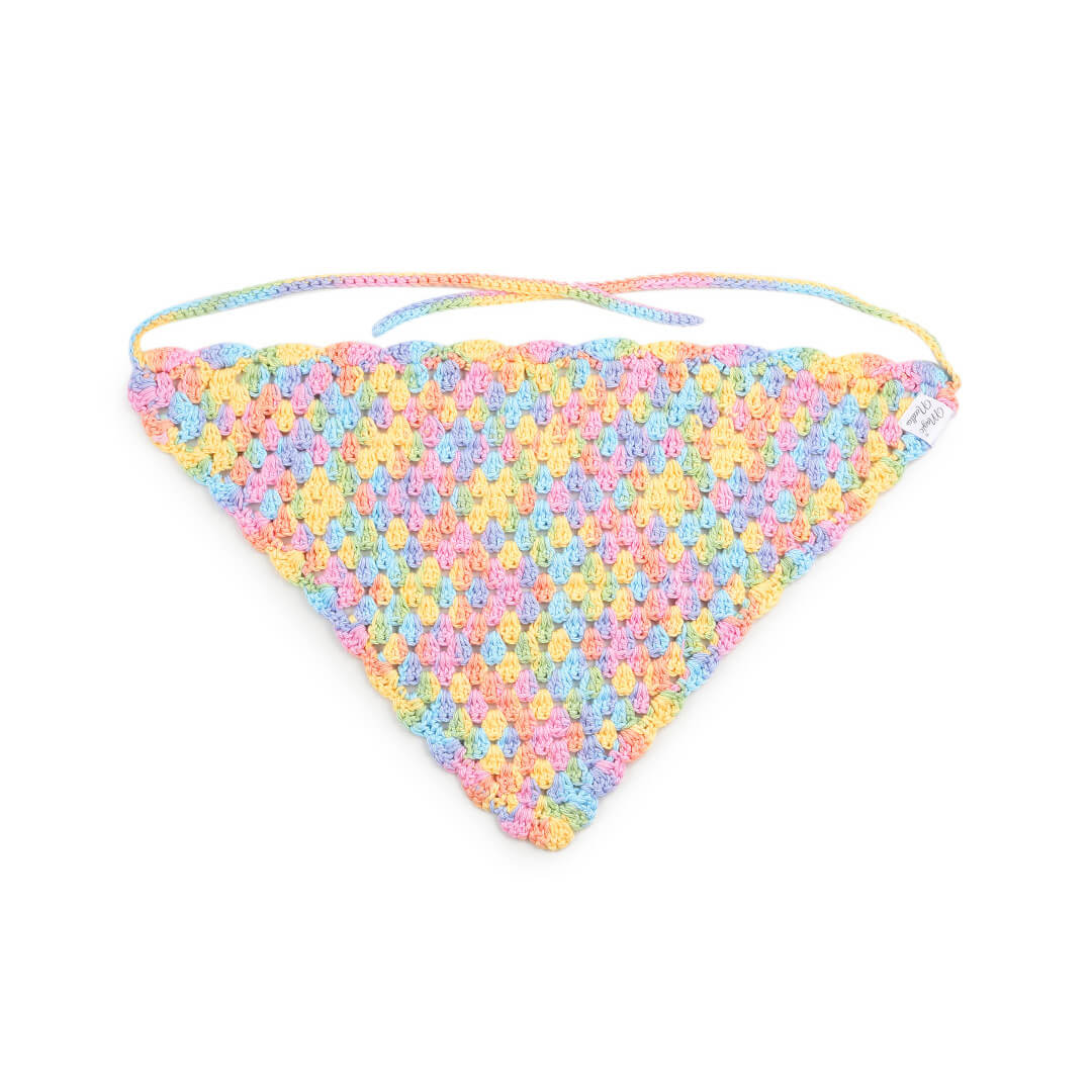 Crochet Bandana - Multi - 10071