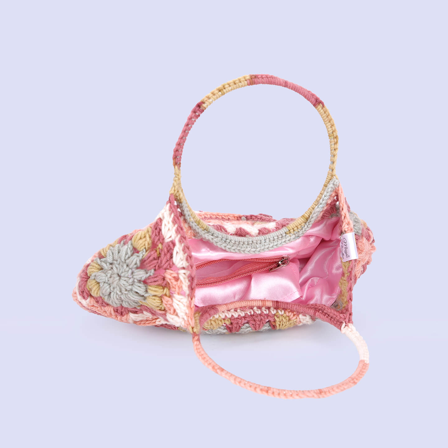 Cute Handmade Hexagon Bags - Pink - 10077