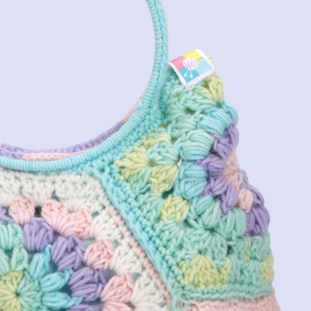 Cute Handmade Hexagon Bags - Pastel - 10079