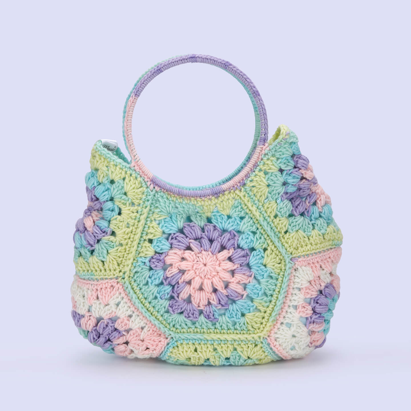 Cute Handmade Hexagon Bags - Pastel - 10079