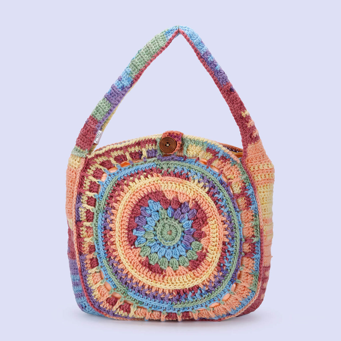 Circular Boho Handmade Bags - Multicolor - 10081