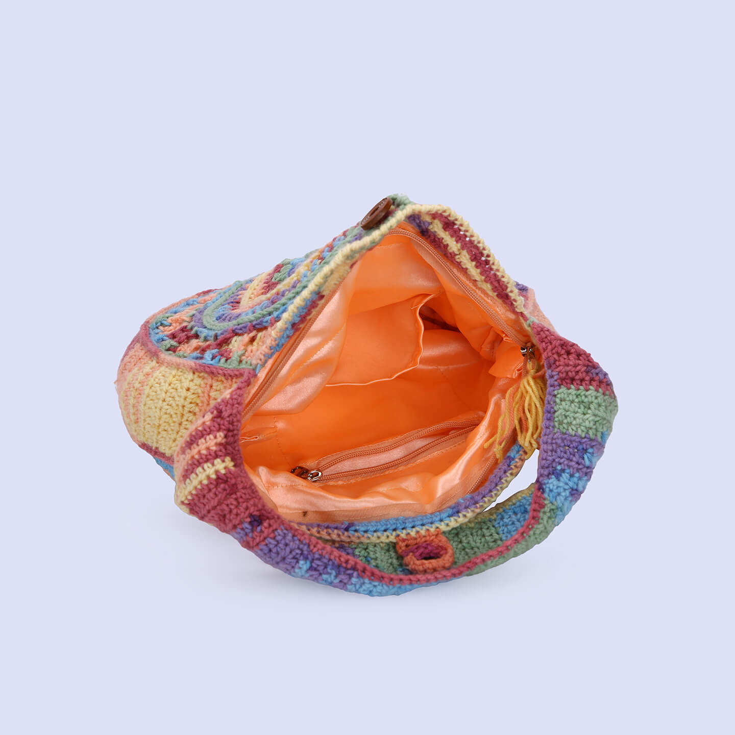 Circular Boho Handmade Bags - Multicolor - 10081