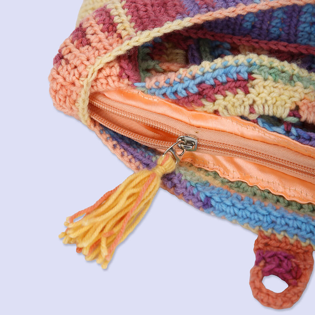 Circular Boho Handmade Bags - Multicolor - 10081