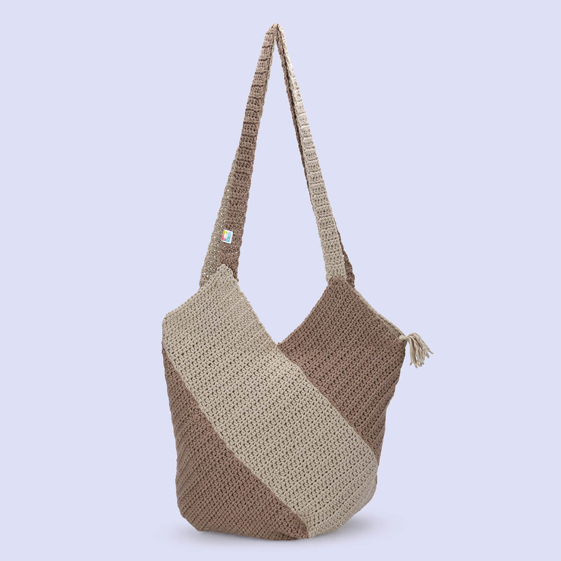 Large Tote Bags - Brown - 10084