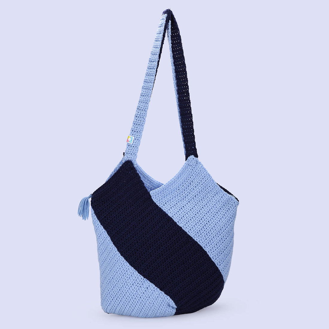 Large Tote Bags - Blue - 10088