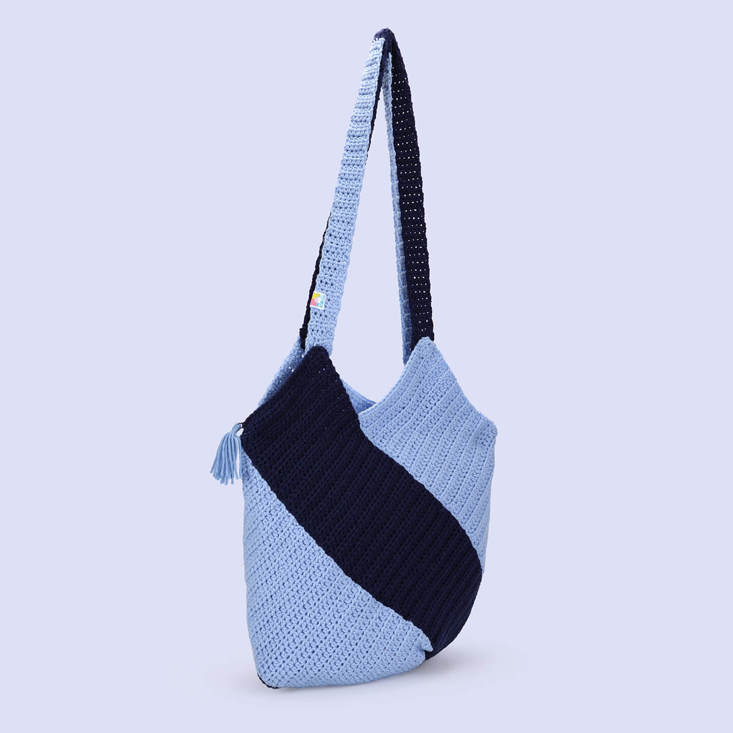 Large Tote Bags - Blue - 10088