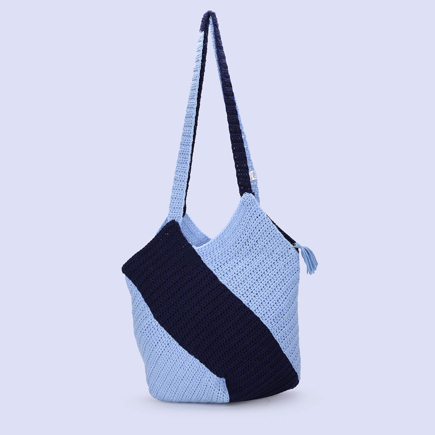 Large Tote Bags - Blue - 10088
